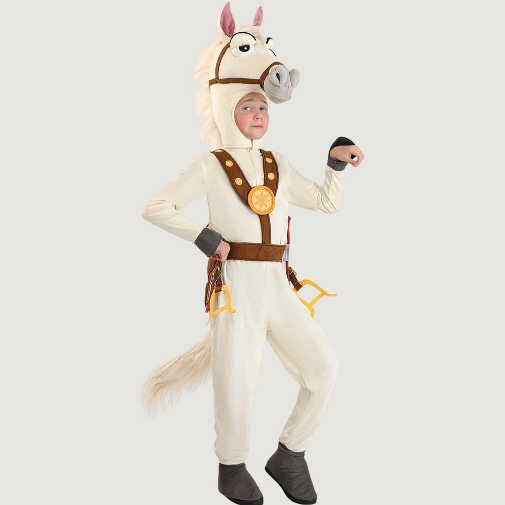 Disney Tangled Maximus Horse Halloween Costume Kids Boy Family Rapunzel Princess